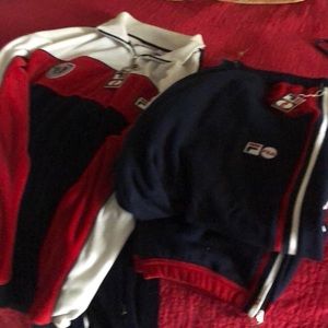 Fila track suit. Valour